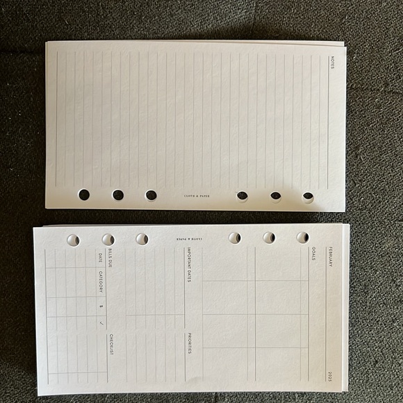 Massive personal size planner clean out. - Picture 8 of 14